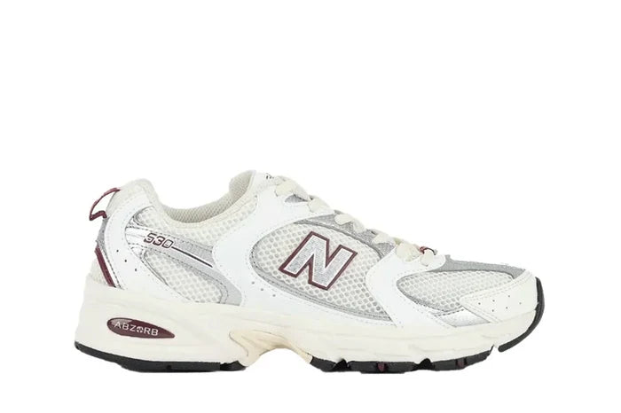 New Balance 530 Sea Salt White Mercury Red Branco