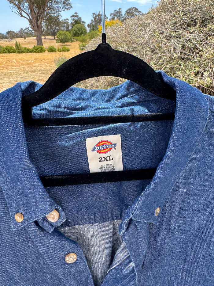 DICKIES DENIM SHIRT 2XL