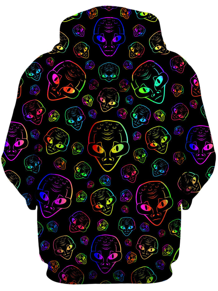 Alien Invasion Unisex Hoodie Sartoris Art Epic Hoodie