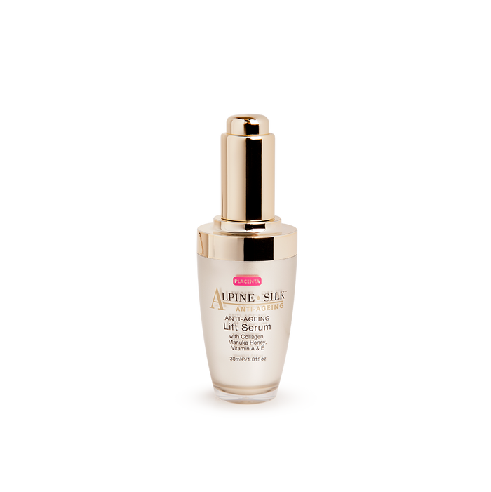 Alpine Silk Gold - Lanolin/Placenta Anti Ageing Lift Serum 30ml
