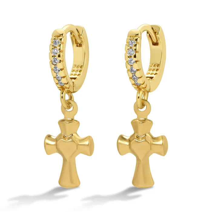 Amalfi Cross Hoop