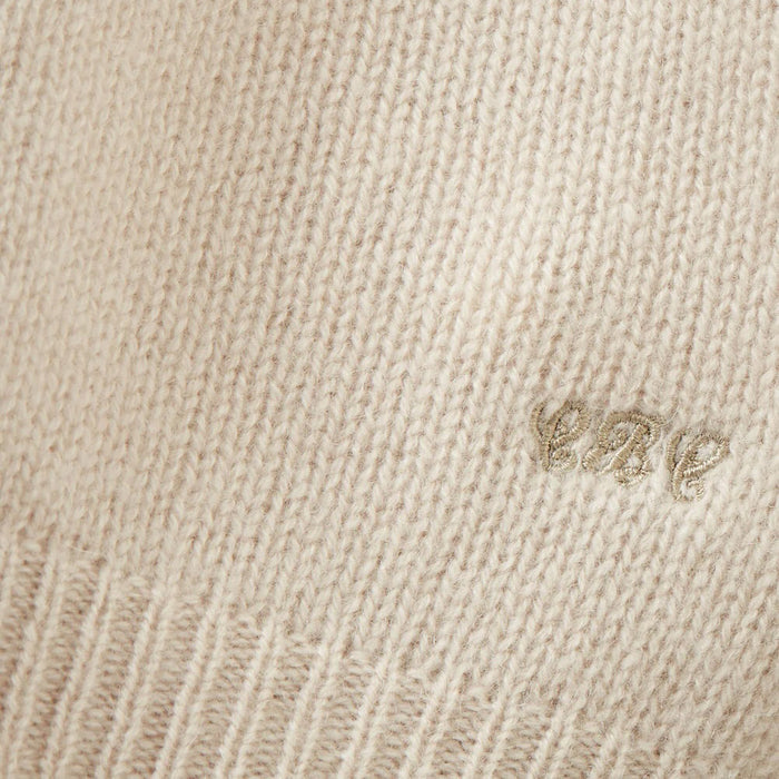 Baby Cashmere Rosa Cardigan - Ecru