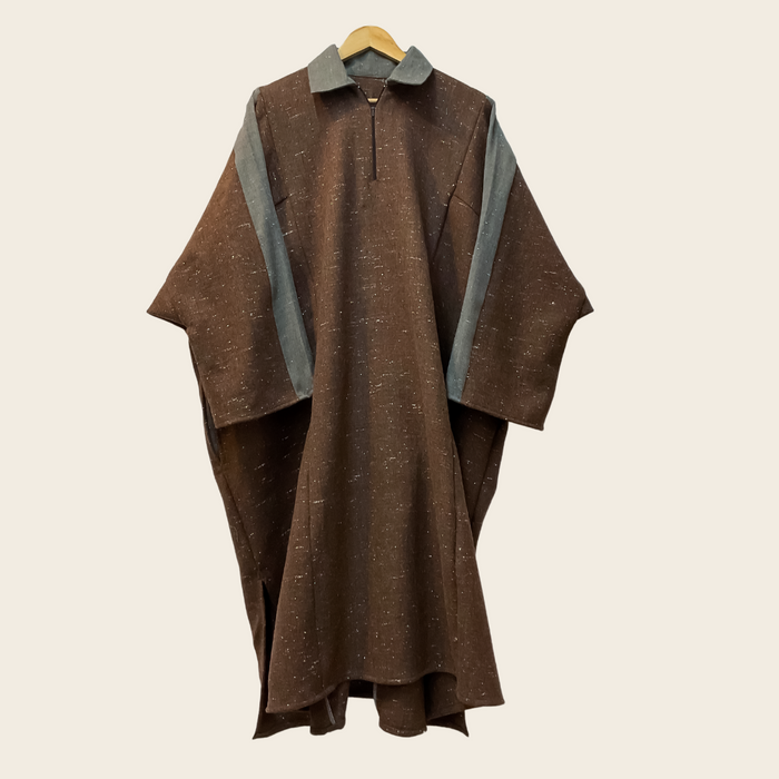Badam Phiran: Ecofriendly Handknitted Wool Phiran for Timeless Comfort - Mojopanda Organic Store
