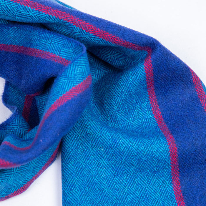 Book of Kells Avoca Scarf Blue