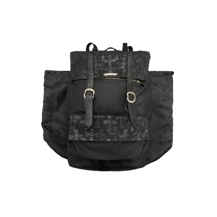 Chrome Hearts Cemetery Gunslinger Cross Patch Moto Backpack - SHENGLI ROAD MARKET