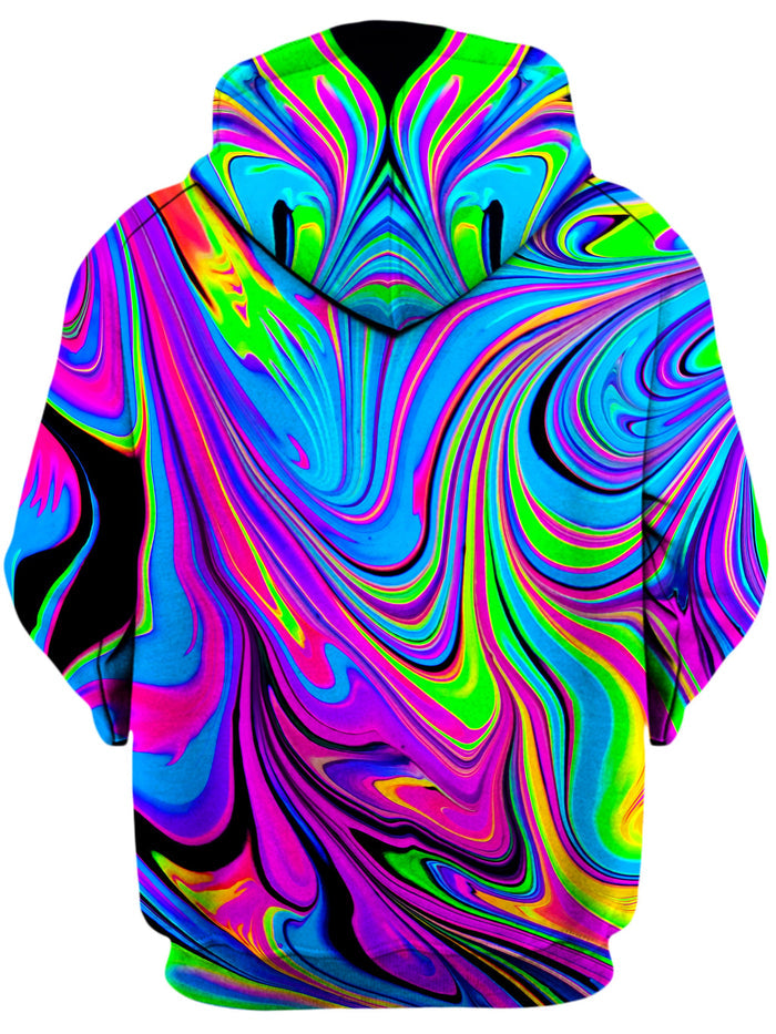 Cosmic Flow Unisex Hoodie Psychedelic Pourhouse Epic Hoodie