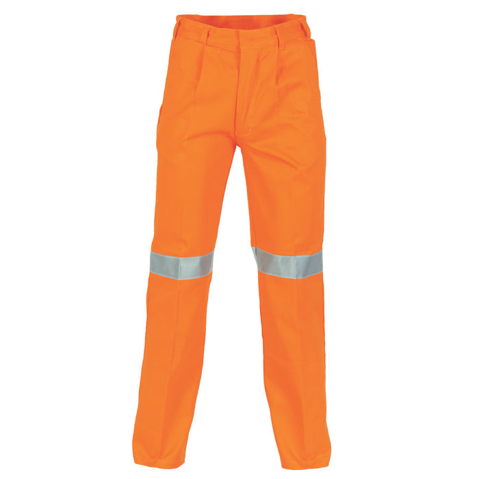 DNC Cotton Drill Trousers With Reflective Tape 3314