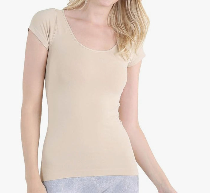 Ella Basic Tee - SexyModest Boutique
