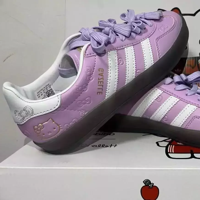 Adidas Gazelle x Hello Kitty Purple