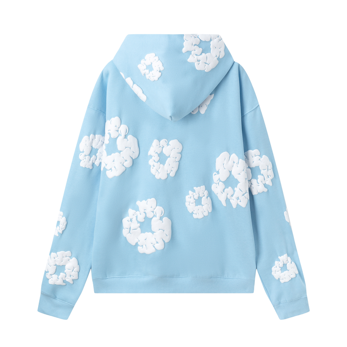 Hoodie Denim Tears Light Blue