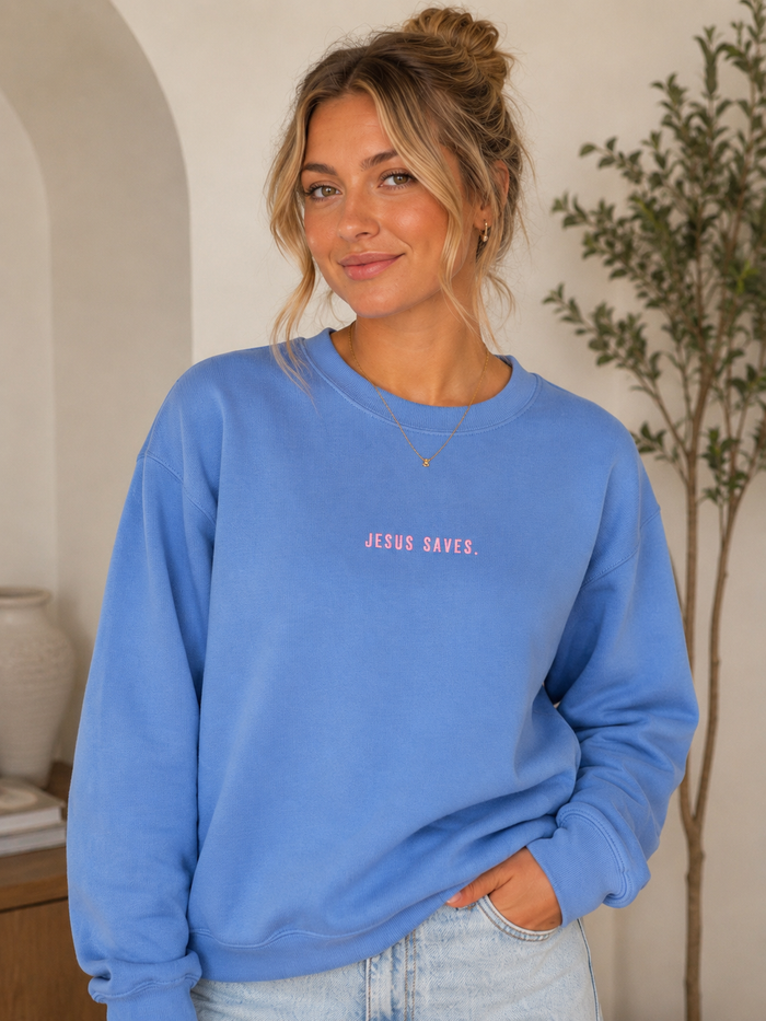 Jesus Saves Sweatshirt