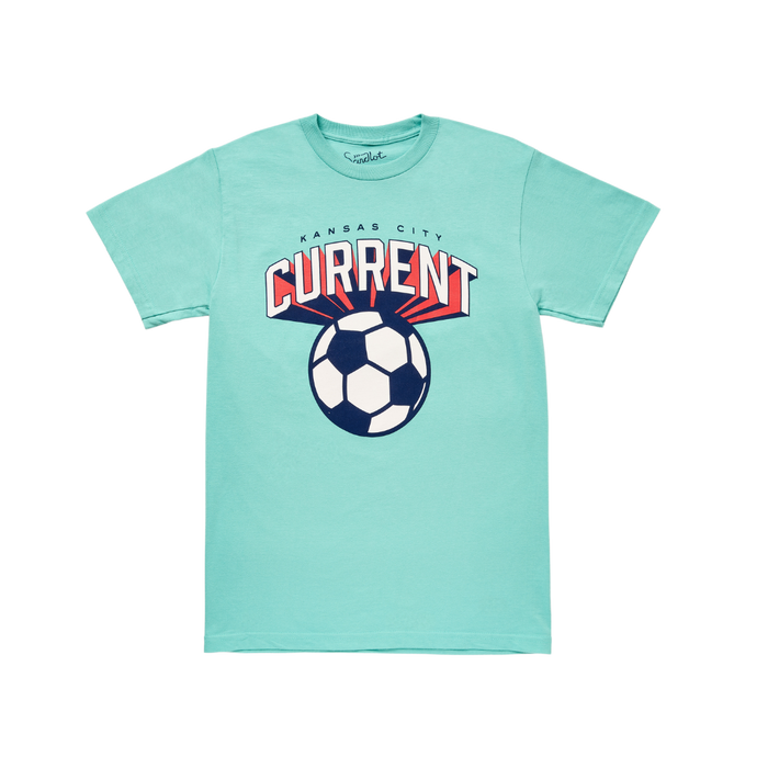 KC Current Youth Soccer Ball T-Shirt