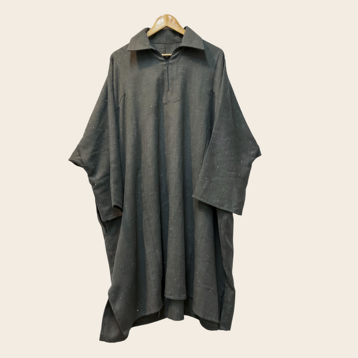 Khamir Phiran: Ecofriendly Handknitted Wool Phiran for Timeless Style - Mojopanda Organic Store
