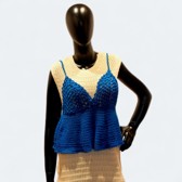 Lan Crochet Cotton Top Top - Mojopanda Organic Store
