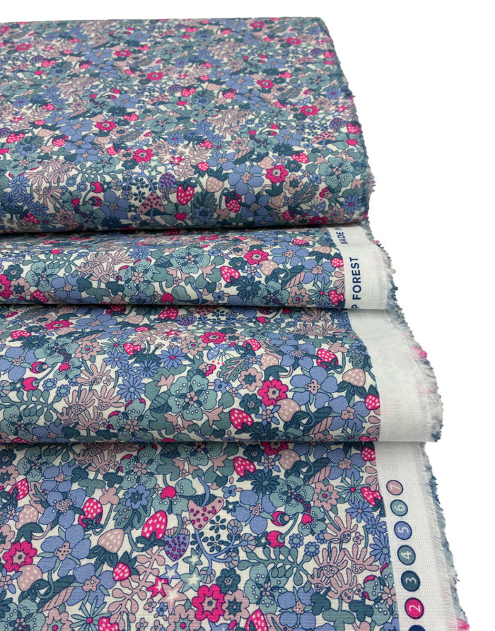 Liberty Fabrics Lasenby Quilting Cotton, Everlasting - Flowertop Forest A