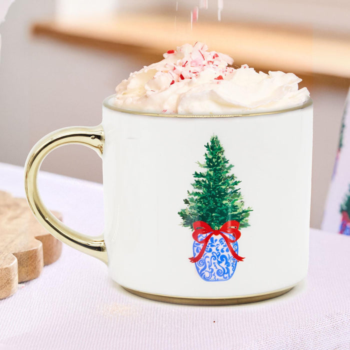 MS - Café Mug Chinoiserie Tree