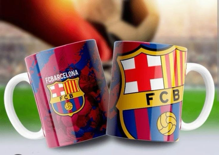 Mug football style Barcelone – cadeau supporter foot
