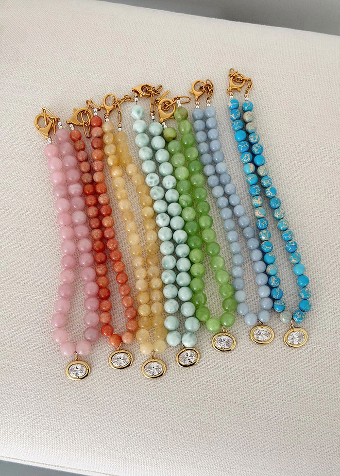 Naples Necklace - Seafoam Green