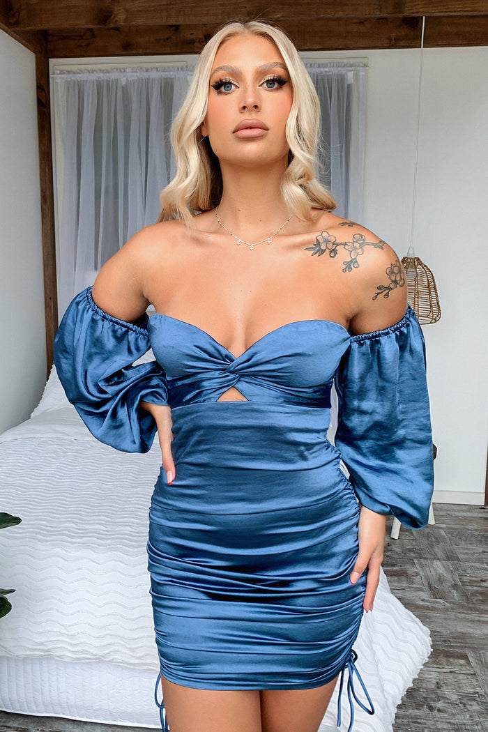 Porche Dress - Navy