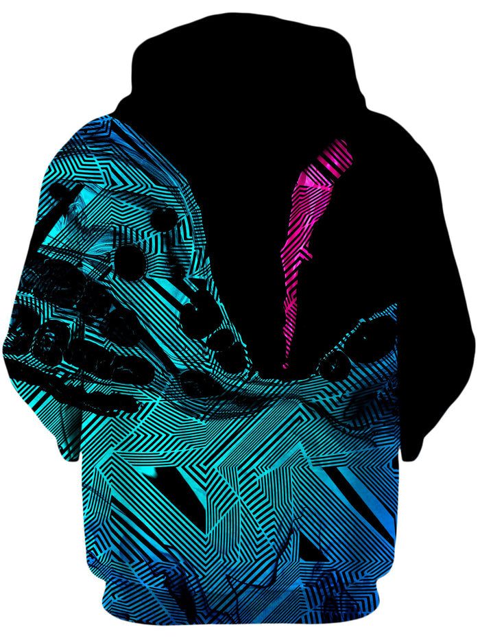 Primordial Flow Pink Unisex Zip-Up Hoodie Noctum X Truth Epic Hoodie