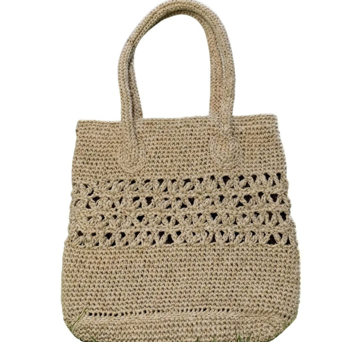 Raffia Handmade Laptop Bag | Eco-Friendly Work Bag