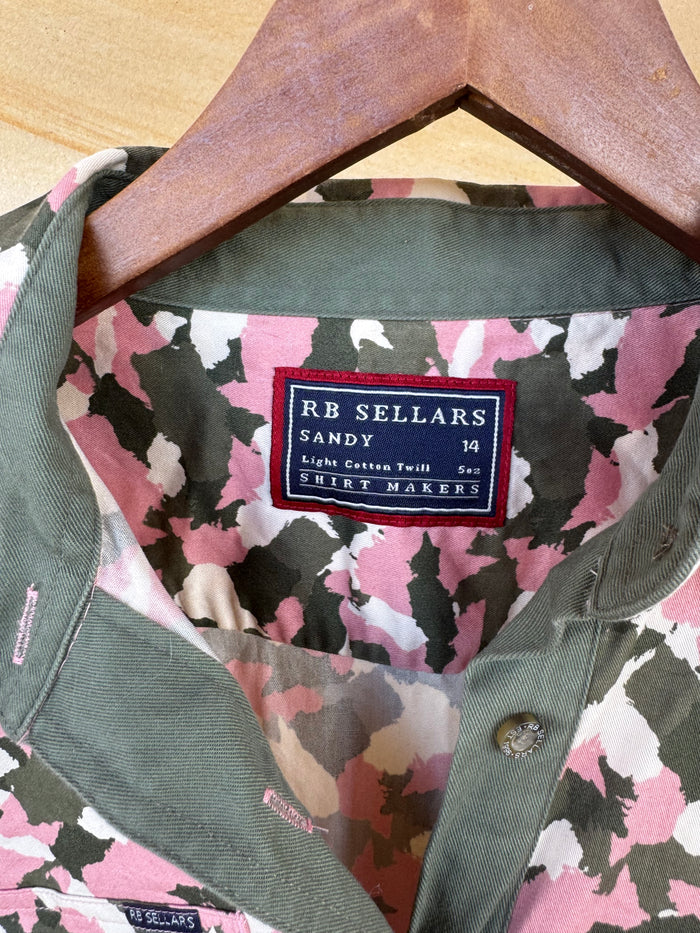 RB SELLARS PINK CAMO WORK SHIRT 14