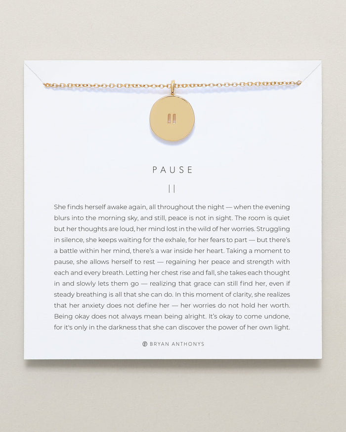 Sea Seeker & Pause Layered Necklace Set