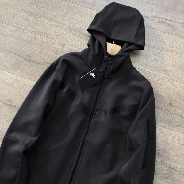 Nike Tech Fleece Full-Zip Tracksuit "Black"