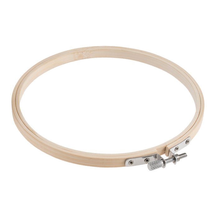 Trimits Embroidery Hoop Bamboo : 15.2cm or 6in - Embroider Hoops