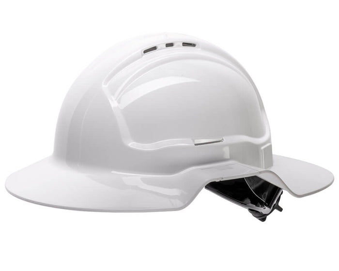Tuffguard Broadbrim Vented Hard Hat