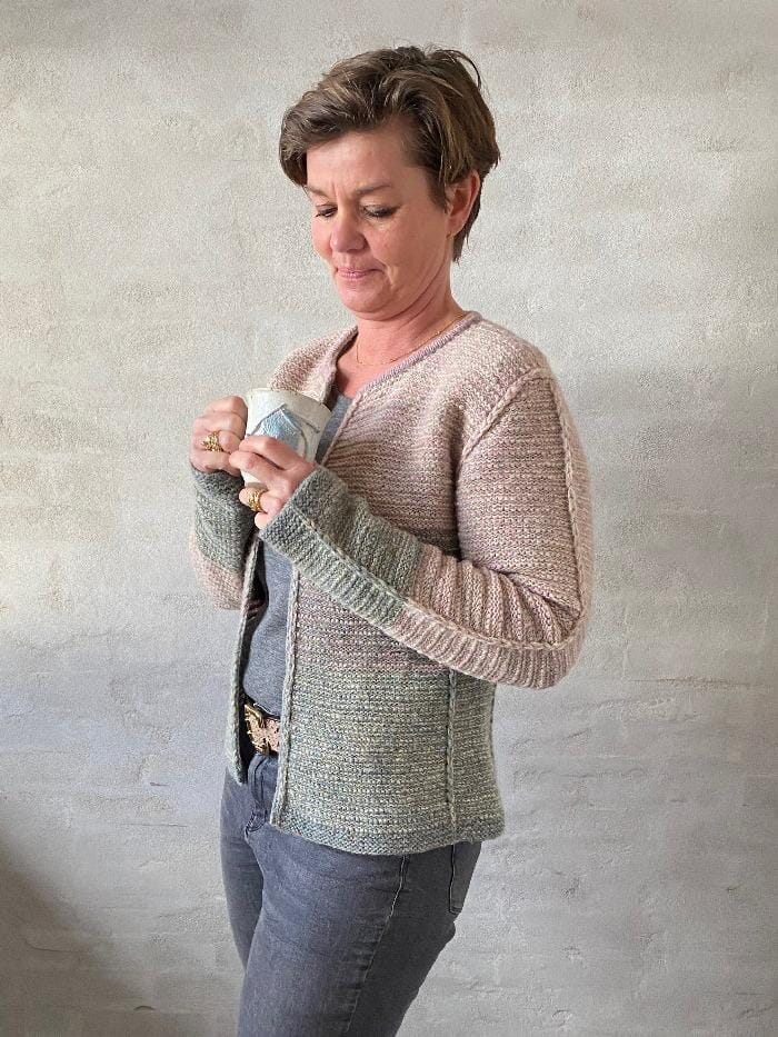 Tweedie jacket by Hanne Falkenberg, knitting pattern Knitting patterns Hanne Falkenberg