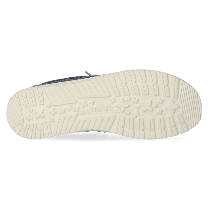 Wally Coastline Jute Heren Instappers Navy
