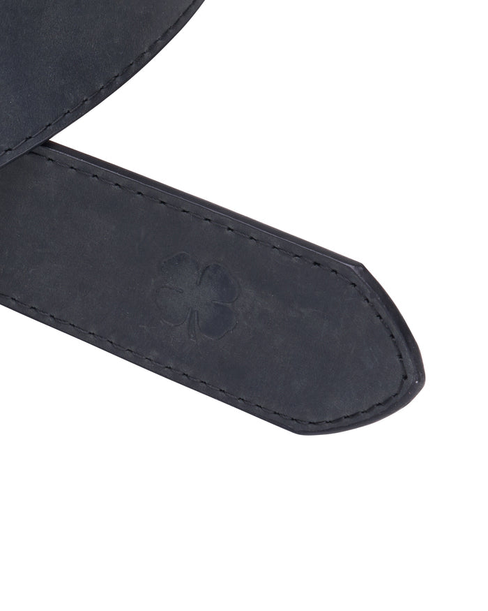 Waxed Leather Belt