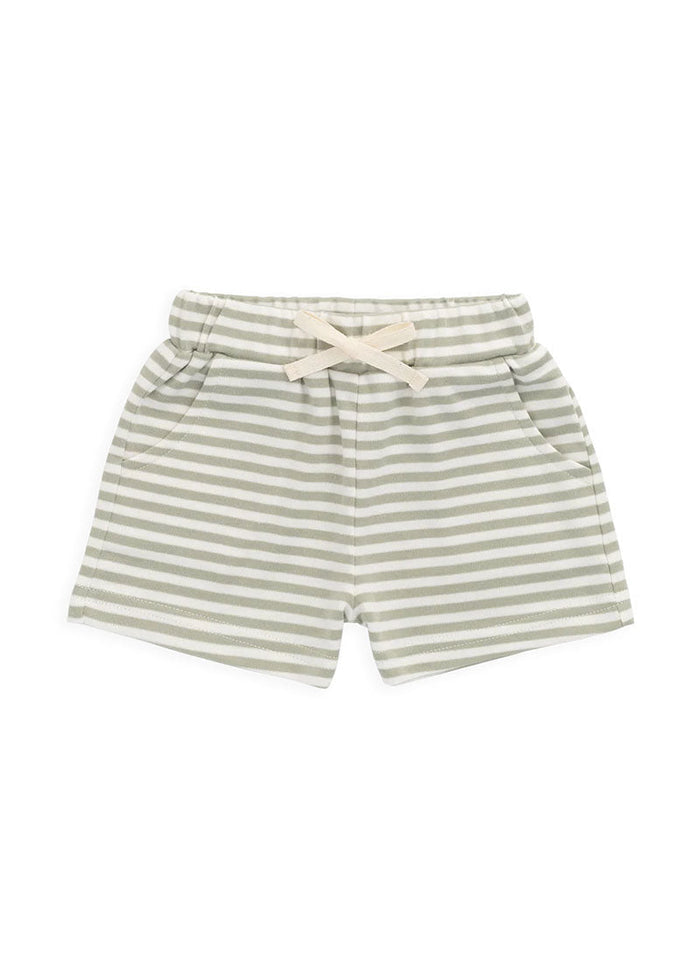 Wesley Short - Narrow Lichen/Cloud Stripe
