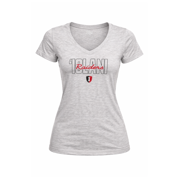 Women's Blue 84 V-Neck - Last Dime