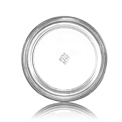 16 oz Clear Glass Jar w/ Black Cap at Your Oil Tools