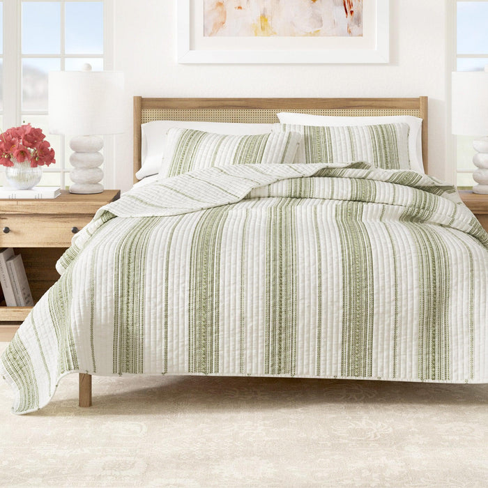 Twin / Twin XL / Cream / Green