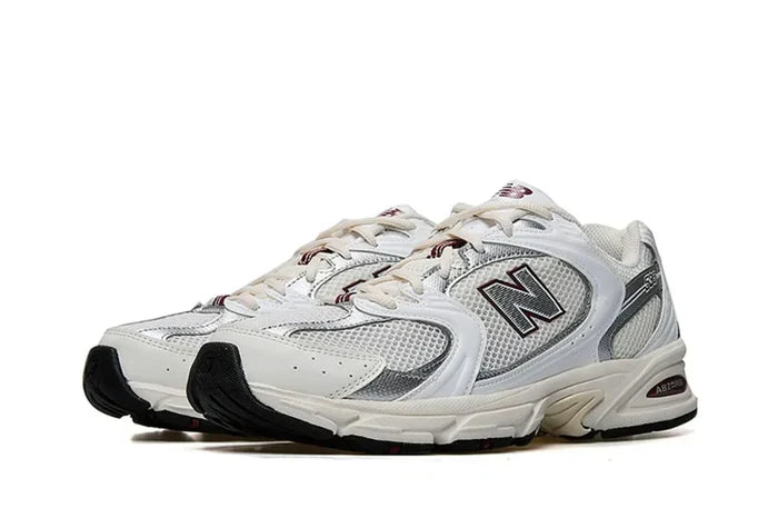 New Balance 530 Sea Salt White Mercury Red Branco