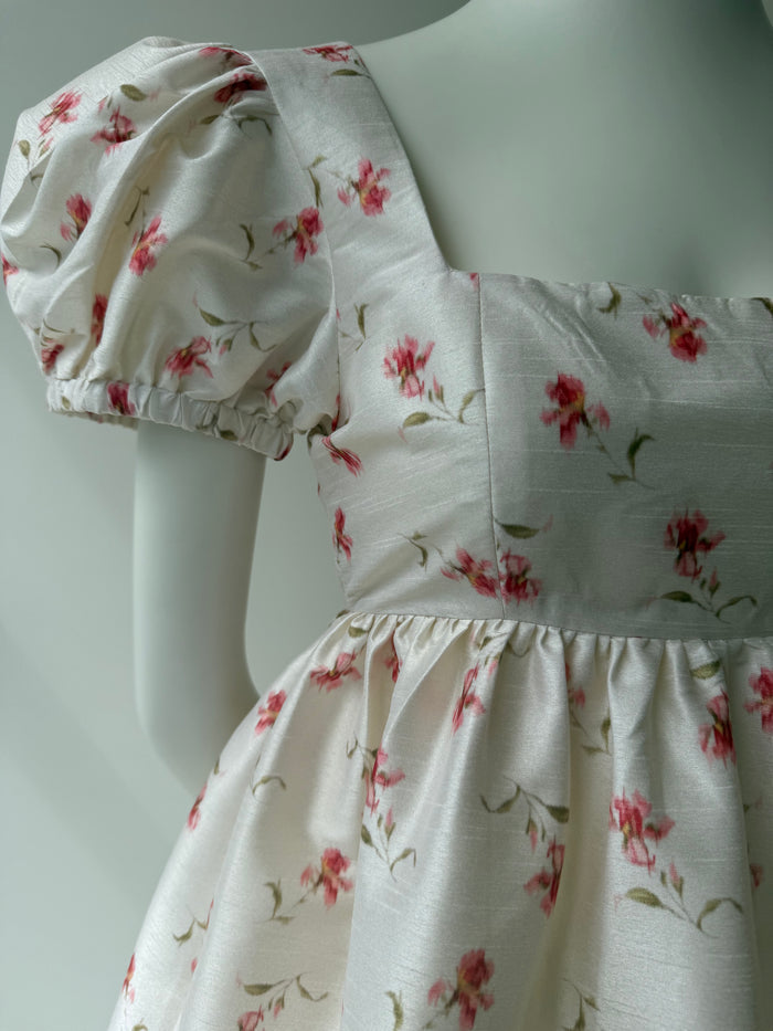 Kennedy Dress in Floral Ikat