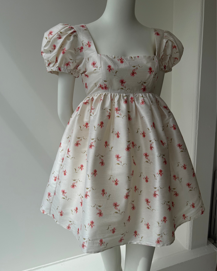 Kennedy Dress in Floral Ikat