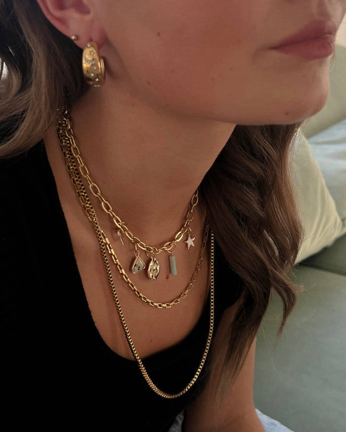 Adeline Gold Chain Necklace ||  18"