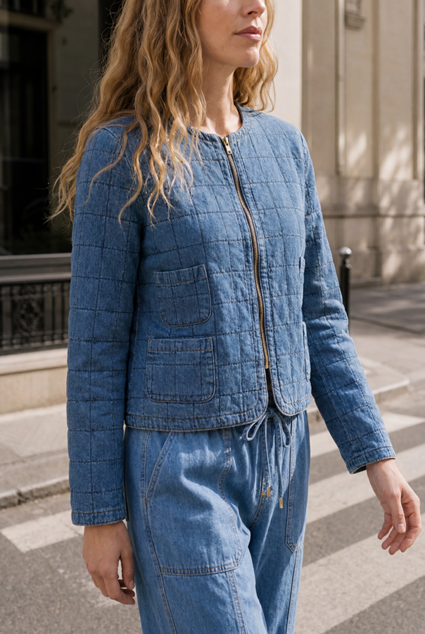 Agnes Jacket In Denim