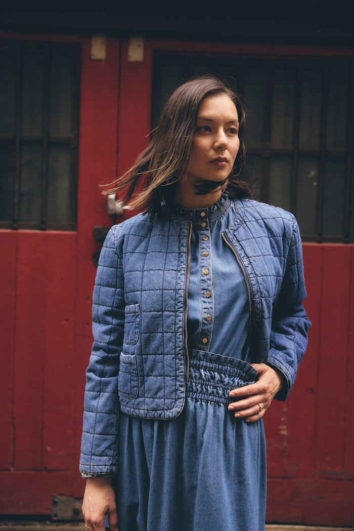 Agnes Jacket In Denim