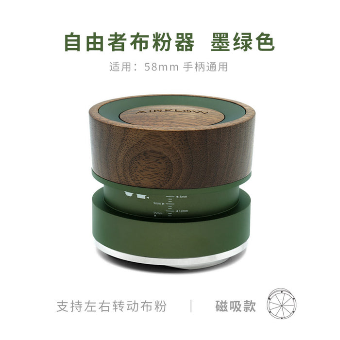 AIRFLOW Coffee Cloth Maker 58mm Espresso Gravity Cloth Adjuster Adaptive Height