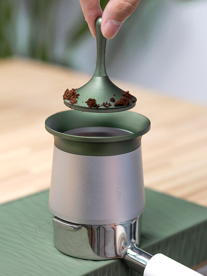 AIRFLOW Gyro Coffee Powder Catcher Grinder Powder Cup Hand Punch Italian Powder Dropper 58mm Wild Card