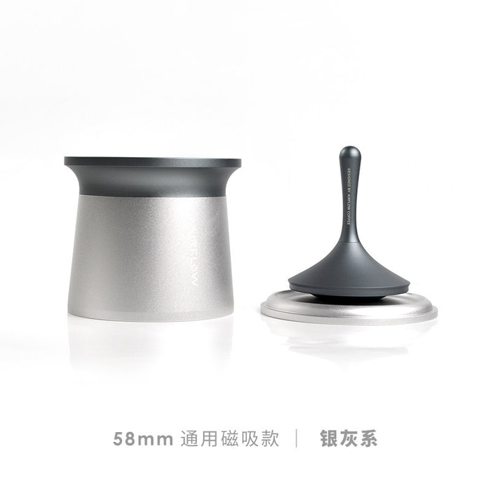 AIRFLOW Gyro Coffee Powder Catcher Grinder Powder Cup Hand Punch Italian Powder Dropper 58mm Wild Card