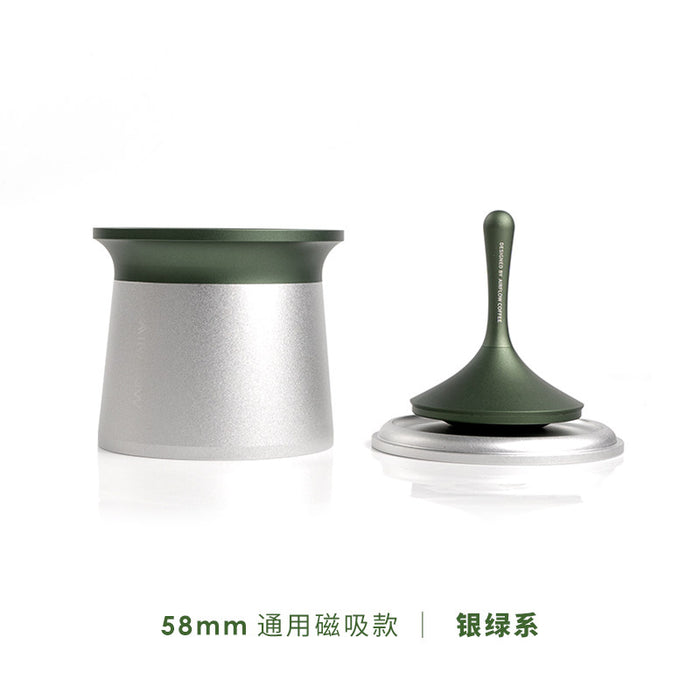 AIRFLOW Gyro Coffee Powder Catcher Grinder Powder Cup Hand Punch Italian Powder Dropper 58mm Wild Card
