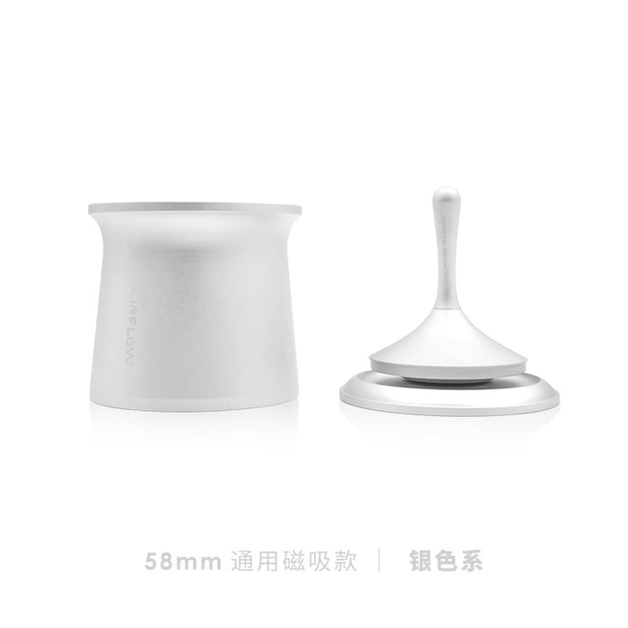 Magnetic powder dropper silver (for 58mm handle)