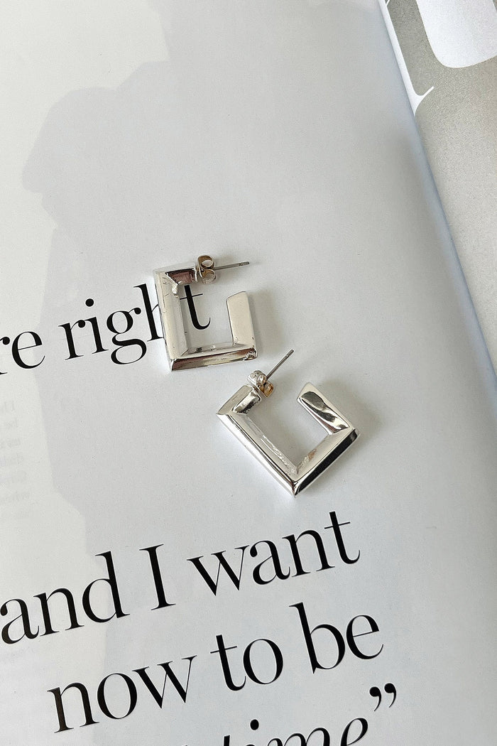 Albany Earrings - Silver