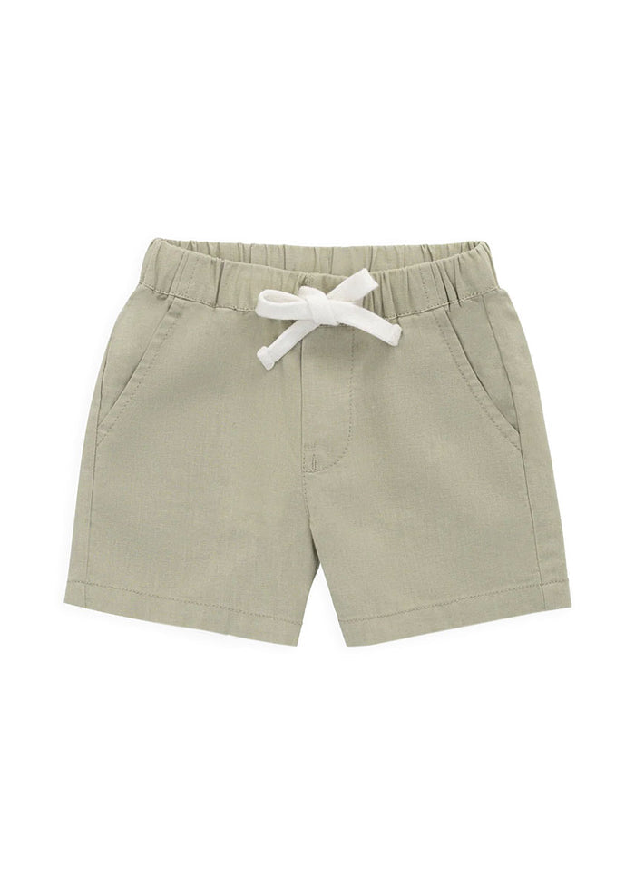 Ali Linen Short - Lichen